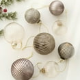 thumbnail image 4 of Set/6pcs Christmas Bauble,Glass Balls Ornaments Perfect for Tree Decoration Beautiful Hangers Decors Eye-catching Accent, 4 of 8