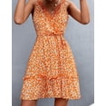 thumbnail image 2 of Summer Dresses For Women Spaghetti Strap Womens Dresses Floral Print Sundresses Alsol Lamesa, 2 of 6