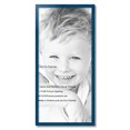 thumbnail image 2 of ArtToFrames 17x36 inch Distressed Blue Picture Frame, Blue Wood Poster Frame (4481), 2 of 8
