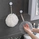 thumbnail image 5 of Paquete de 3 toallas de mano de chenilla colgantes, pelota de balonmano de secado rápido, toalla suave para cocina y baño, 5 of 5