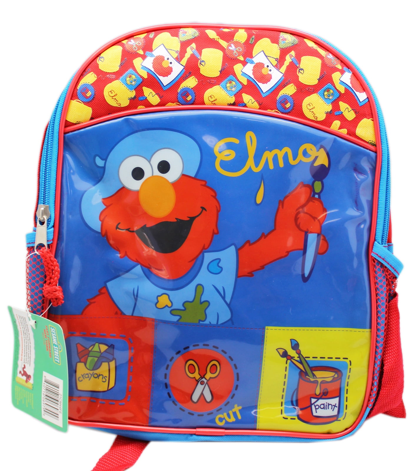 bal stuiten op Lodge Sesame Street Pre-K Elmo small toddler backpack - Walmart.com