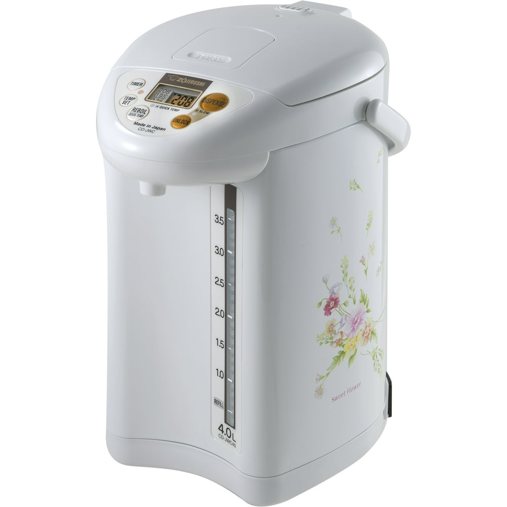 Zojirushi CDJWC40FZ Water Boiler & Warmer, 4.0 Liter, Natural