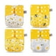 thumbnail image 1 of Pañal de tela 4pcs / pack Pañales de tela para bebés Lavable Reutilizable Pañal de tela de bolsillo Secado rápido Transpirable Impermeable Talla única ajustable para bebés, niñas, niños, bebés TOMSHOO Pañal de tela, 1 of 7