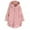 Pink, variant on Summer Saving Clearance AXXD Winter Jackets For Women,Women Plus Size Button Plush Tops Hooded Loose Cardigan Wool Coat Winter Jacket