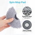 thumbnail image 4 of Bibemorol Roborock Q Revo Replacement Accessories Kit with Filter Paper, Dust, Brush, Mop Pads, Dust Bags, Side Brush, 22 Pack, 4 of 7