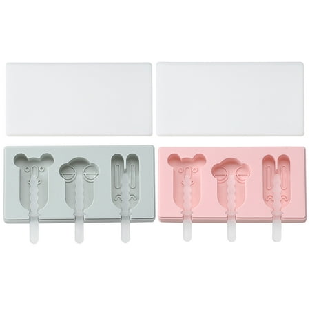 

Frcolor Ice Mold Molds Popsicle Cube Freezer Silicone Shapes Stick Diy Moulds Lolly Homemade Tubes Reusable Frozen Maker Trays