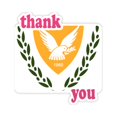 thumbnail image 1 of Cyprus National Emblem Country Thank You Stickers Quote Grateful, 1 of 3