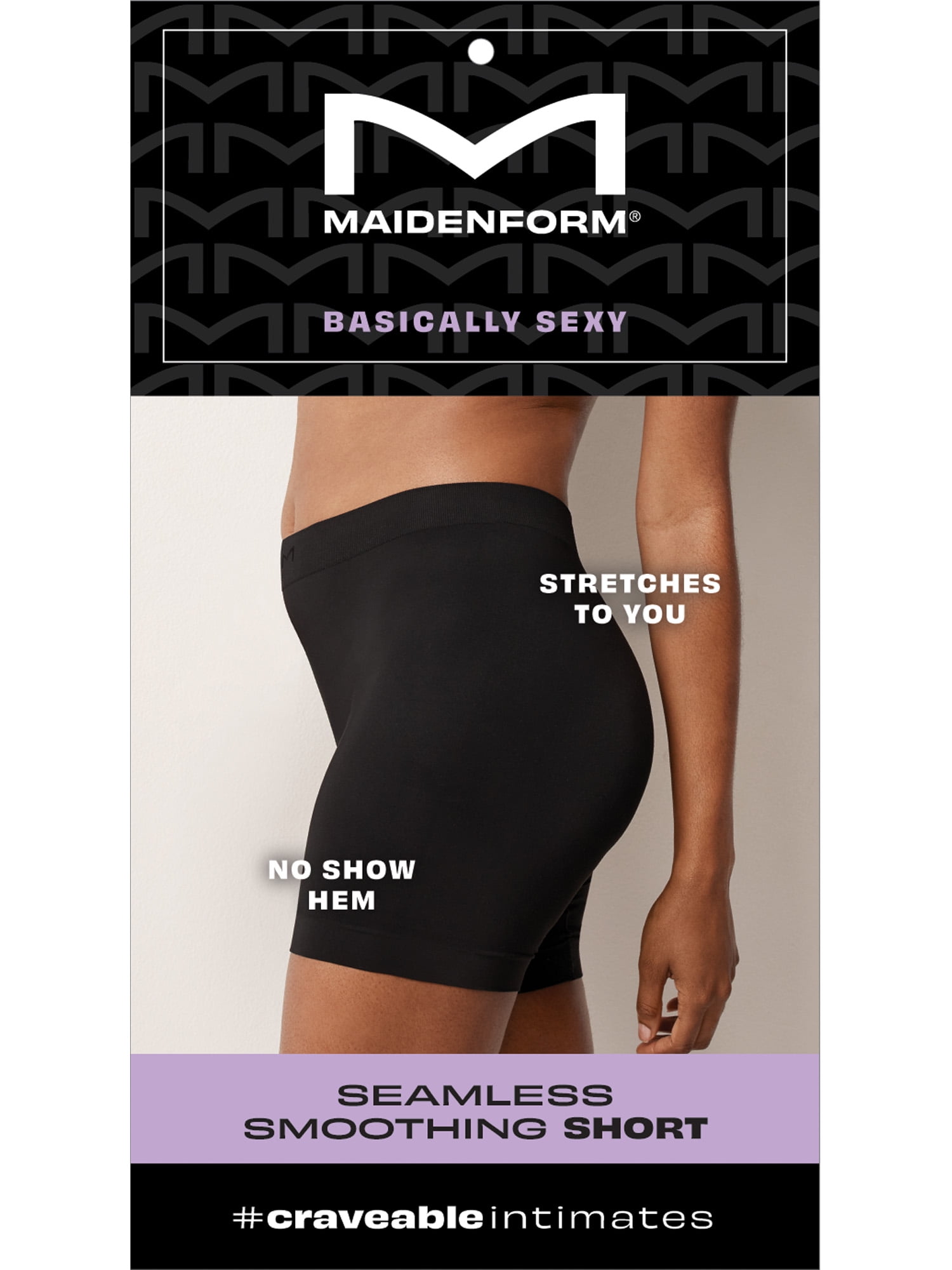Maidenform M Women's Seamless Smoothing Shorts Mst003 - Evening