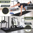 thumbnail image 3 of Interlocking Foam Floor Mats, Non-Slip Puzzle Exercise Tiles for Gym, Playroom, Home Workout, Black, 3 of 5