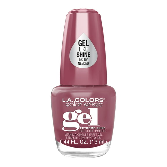L.A. Colors Gel-like Nail Polish, Lingerie, 0.44 fl oz
