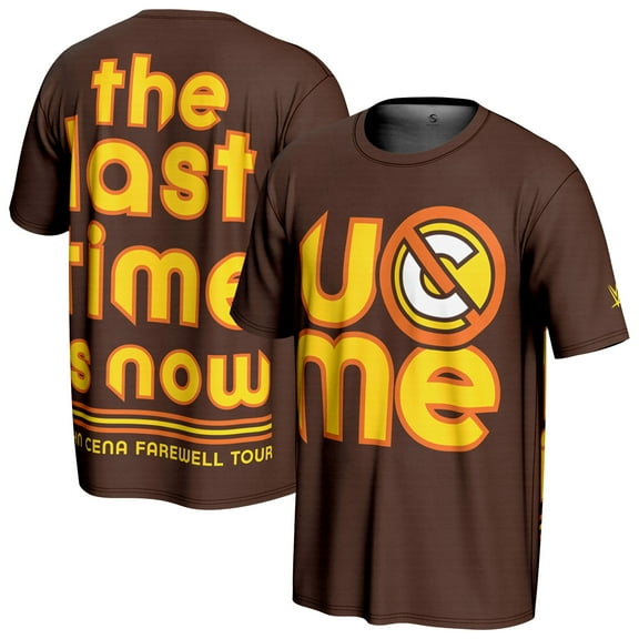 Men's ProSphere Brown John Cena Farewell Tour 2025 San Diego T-Shirt