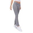 thumbnail image 5 of G-Style USA Women's Bootcut Flare Leggings Yoga Pants 8150 - Heather Gray - Large, 5 of 6