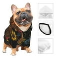 thumbnail image 3 of Fotbe Embroidery Chicken Rooster Sudadera con Estampado para Perros Pequeños – Suéter con Capucha para Mascotas, Tela Suave de Forro Polar con Bolsillo-XX-Large, 3 of 7