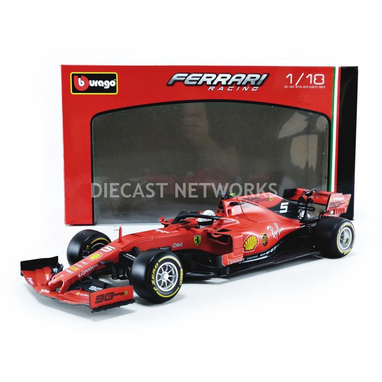 BBURAGO - FERRARI F1 SF90 2019 - Vettel - 1/18 - Walmart.com