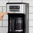 thumbnail image 6 of Mr. Coffee 14 Cup Programmable Coffee Maker, Light Stainless Steel, 6 of 7