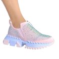 thumbnail image 4 of El nuevo estilo calza solo los zapatos corrientes de los deportes de las señoras de la plataforma del diamante artificial ocasional Wmkox8yii shalkjhdk2833, 4 of 4