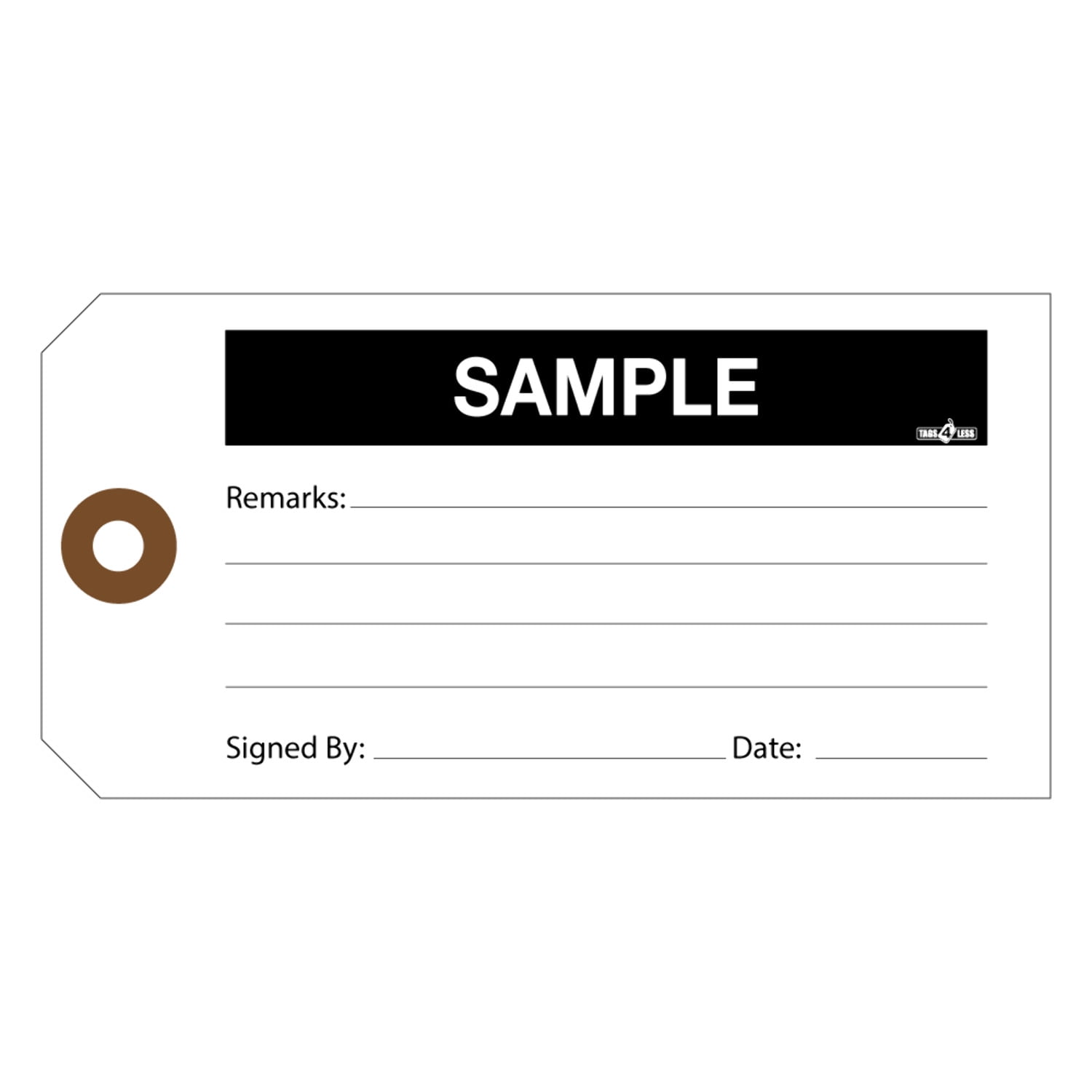 Sample Production Inventory Tags (100 tags per pack)