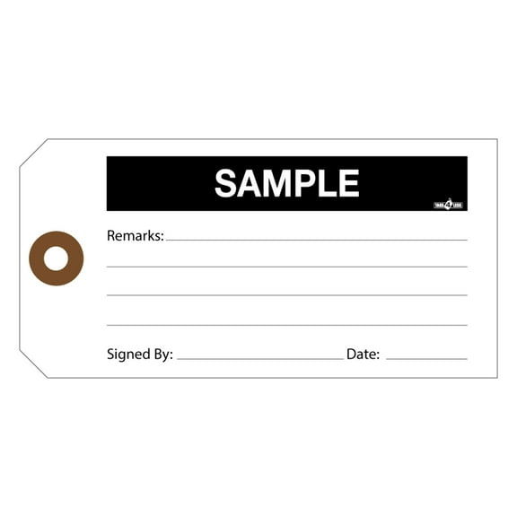Sample Production Inventory Tags (100 tags per pack)