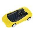 thumbnail image 4 of pitrice 1x Mini Vehicle Gadget Collectible Solar Powered Car for Training Kids Yellow, 4 of 9