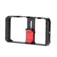 thumbnail image 1 of Soporte Universal Para Cámara De Teléfono Celular Soporte De Cámara De Doble Manija Para Estabilizador De Cámara De Segunda Generación Para Transmisión En Vivo Yuarrent FN006093-00, 1 of 6