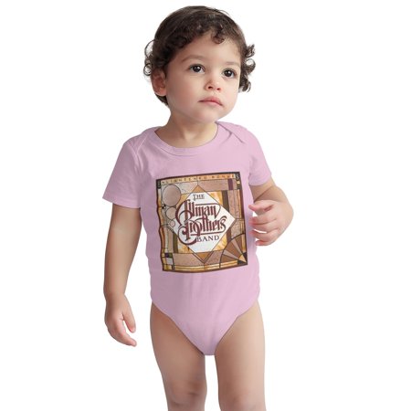 

The Baby Onesie Allman Brothers Band Enlightened Toddler Baby Boys Girls Short-Sleeve Bodysuits Cotton Romper Pink 18 Months