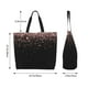 thumbnail image 5 of Balery Rose Gold Glitter1 Bolsa Tote Estilo Estético con Cremalleras, Bolsa de Hombro, Bolsa de Compras Grande y Plegable, 5 of 8