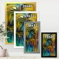 thumbnail image 4 of Designart 'Colour Spiral Fusion IV' Modern Framed Art Print, 4 of 4