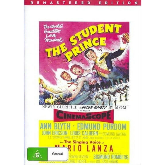 The Student Prince (DVD), La Entertainment, Music & Performance