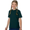 thumbnail image 1 of Hanes Authentic TAGLESS Kid`s Cotton T-Shirt, M, Deep Forest, 1 of 4
