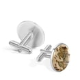 thumbnail image 3 of Map Section Elegant Dress Shirt Cufflink Set for Men, Stainless Steel, Wedding and Business Attire, 3 of 6