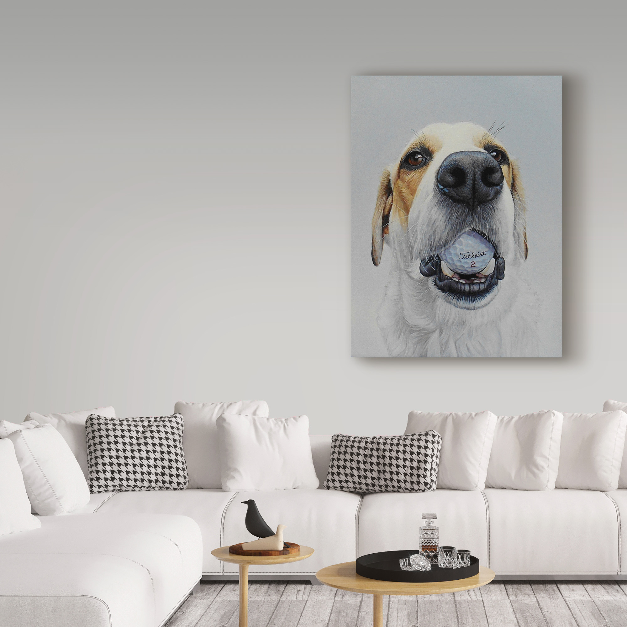 Trademark Fine Art 'Titleist 2' Canvas Art by James Ruby