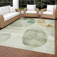 thumbnail image 3 of Addison Rugs Chantille Indoor/Outdoor Transitional Geometric Aloe Machine Washable Rectangle Rug, 10' x 14', 3 of 8