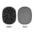 thumbnail image 2 of Pofeuu Chemistry Formulas 1 Print Silicone Pot Mat Mitten With Hanging Loop Heat Resistant Oven Mitts Non-Slip Bbq Baking Smoking Potholders, 2 of 7