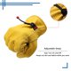 thumbnail image 2 of pares de guantes de trabajo de cuero para hombres y mujeres, guantes de muñeca ajustables para conductor, construcción, trabajo en el jardín, guantes de jardinería. Afortunado Sencillez, 2 of 4