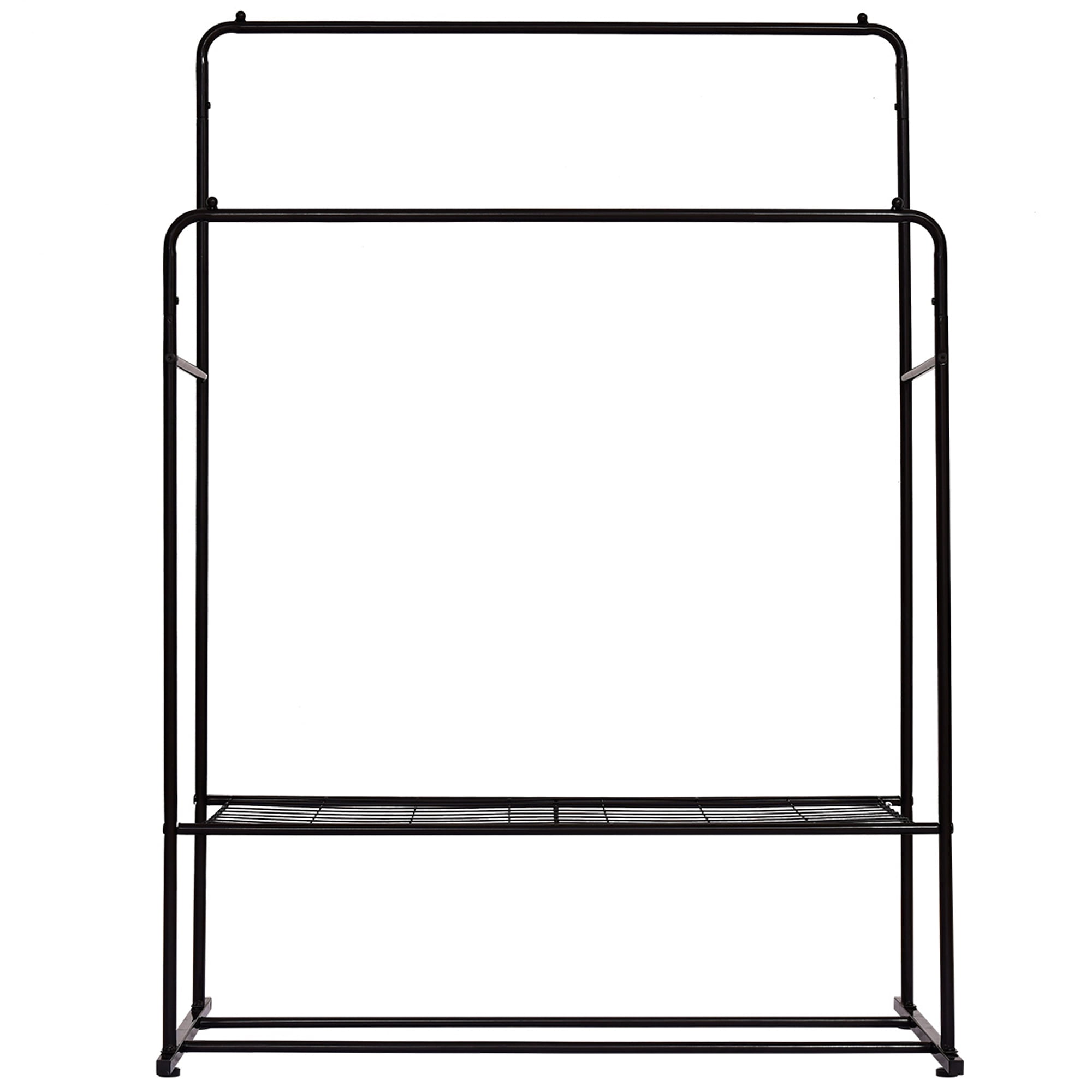 Heavy Duty Clothing Rack with Metal Frame Home Garment Rack with