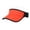 Vermilion, variant on Sports Sun Visor Hats Men Women Foldable Brim Lightweight Packable Adjustable Visor Caps Running Golf Tennis