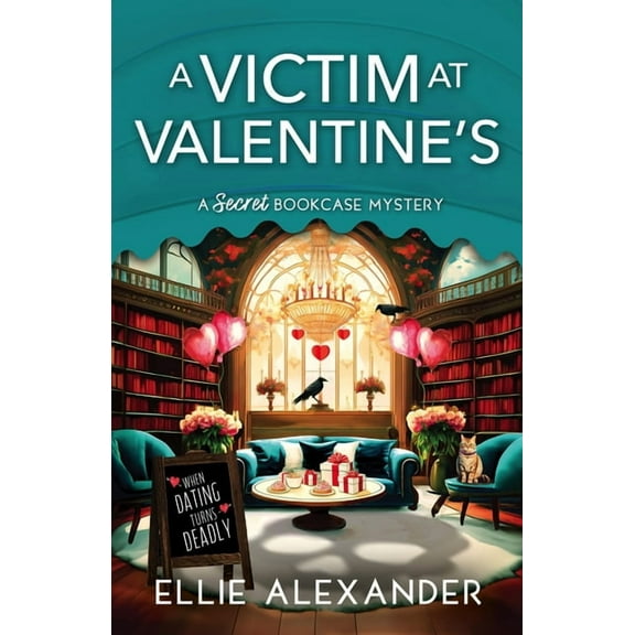 A Secret Bookcase Mystery A Victim at Valentine's, Book 5, (Paperback)