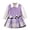 #0156-Purple, variant on Girls Spring Preppy Set Long Sleeve Shirt Sleeveless Sweater Vest Plaid Skirt 3 Piece Outfit Uniform Wear for School Classroom Daily Activities