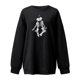 thumbnail image 4 of Camisas sexy de invierno para mujer Cuello redondo Manga larga Tops Impreso Sudadera regular Blusa Fridja fjkfkj930, 4 of 4