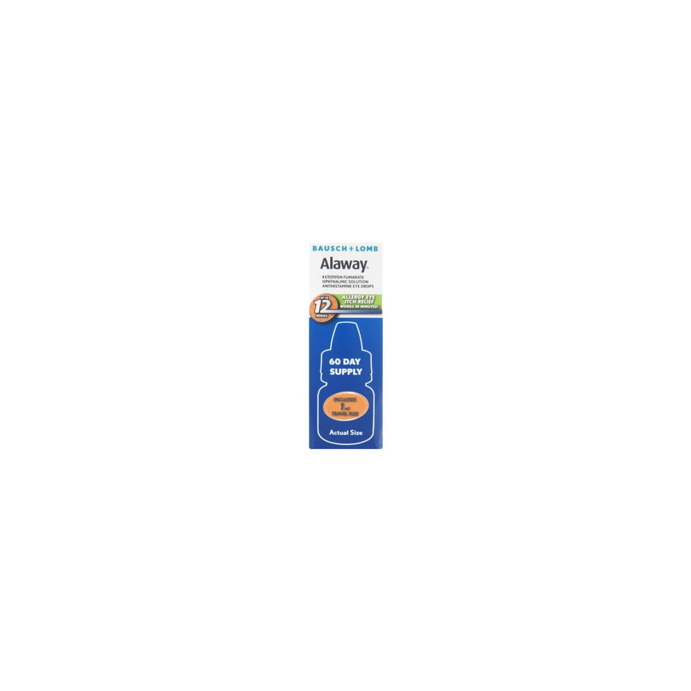 Bausch & Lomb Alaway Eye Drops with Bonus, 10 mL