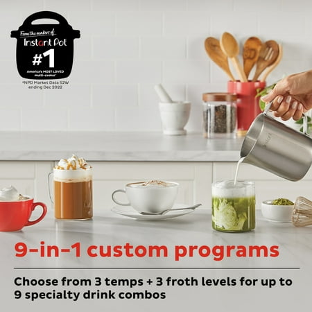 Instant Pot - Magic Frother Station 9-in-1 - Silver