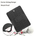 thumbnail image 5 of Galaxy Tab S3 9.7 inch T820 Case, Mignova Hybrid Full-body Protection Cover Built-In Kickstand Hard Back Case For Samsung Galaxy Tab S3 9.7 inchSM-T820 T825 2017 Released(Black), 5 of 6