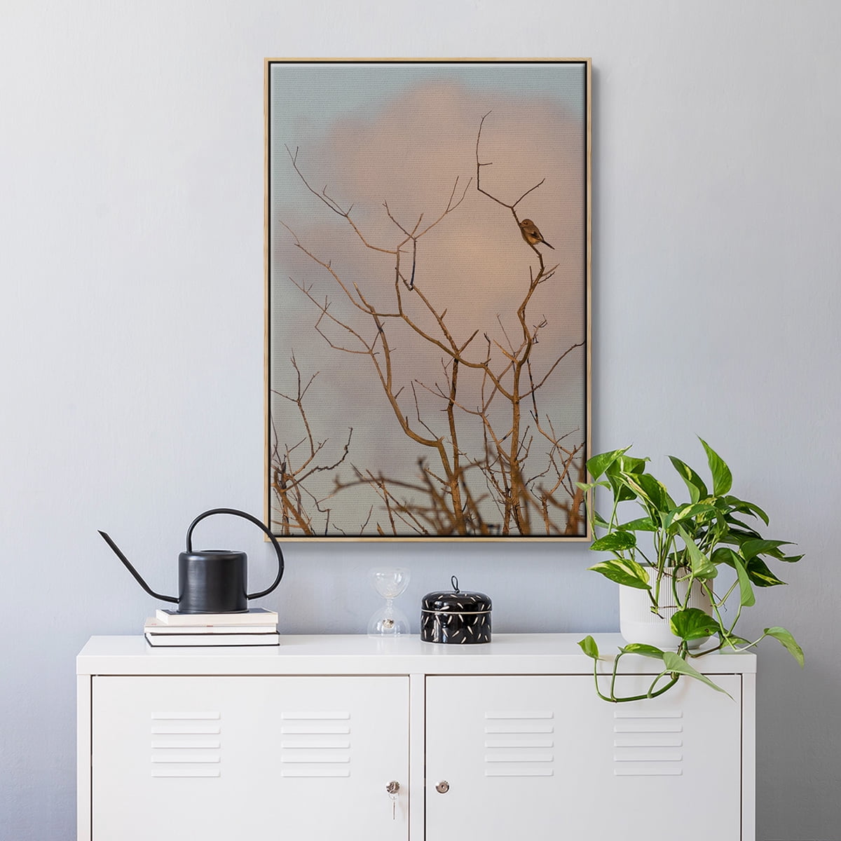 At Dawn Framed Premium Gallery Wrapped Canvas - Ready to Hang