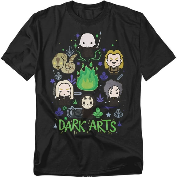 Harry Potter T-Shirt Dark Arts Chibis Unisex Graphic Tee for Men & Women