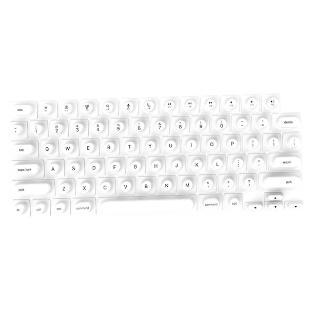 Funda De Teclado Elevada De Silicona Para Uñas Largas - Diseño En Forma De Corazón, Varios Colores, Fácil De Limpiar