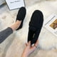 thumbnail image 1 of Zapatos de mujer de invierno cálidos con forro polar, gruesos, sin cordones, de lana de cordero, de talla grande, con suela gruesa y algodón, 1 of 6