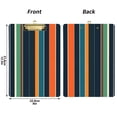 thumbnail image 5 of FORMRS Acrylic Clipboard with Low Profile Clip Standard A4 Letter Size, 12.5" x 9", Navy Blue Stripes, 5 of 8