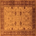 thumbnail image 1 of Ahgly Company Indoor Square Oriental Orange Traditional Area Rugs, 5' Square, 1 of 4