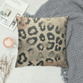 thumbnail image 2 of ONETECH  Leopard Print Throw Pillow Cover Safari Wildlife Animal Theme Pattern Cheetah Tiger Square Pillow Case Cushion Cover for Home Car Decorative, 2 of 5