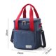 thumbnail image 3 of Bolsa de refrigeración térmica Lunch Cooler Bag Portable Outdoor Cooler Box PEVA para el trabajo escolar Camping Travel Hugtrwg Para estrenar, 3 of 9